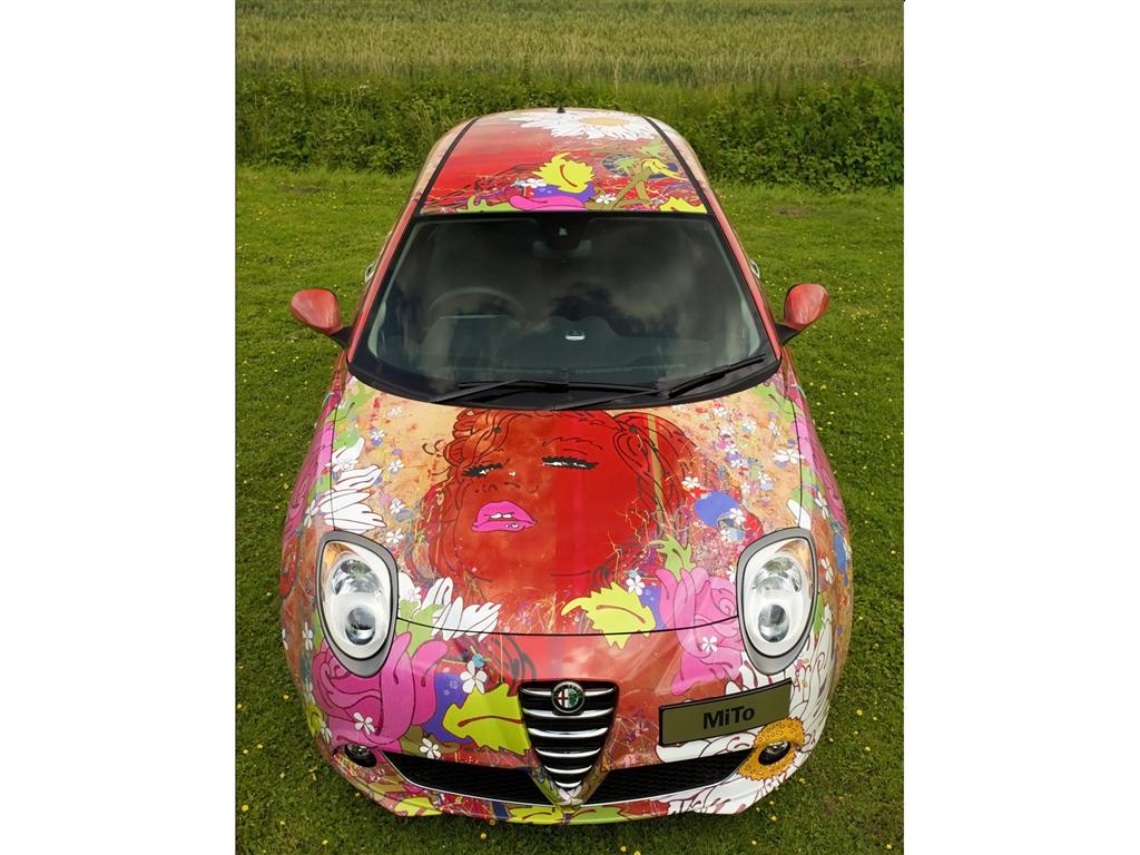 2011 Alfa Romeo MiTo  Art Car by Louise Dear
